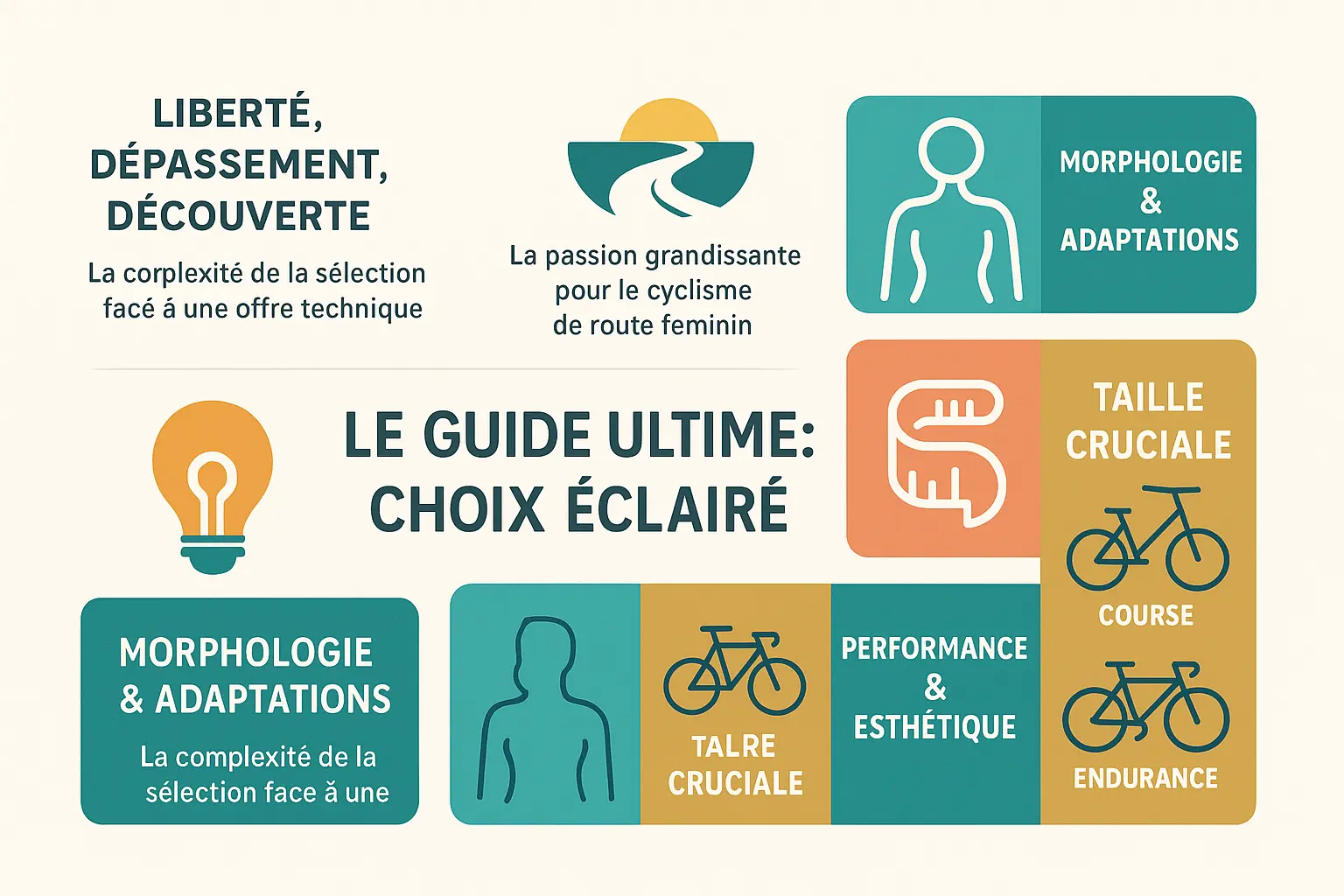 Choisir un vélo de route adapté à sa morphologie féminine